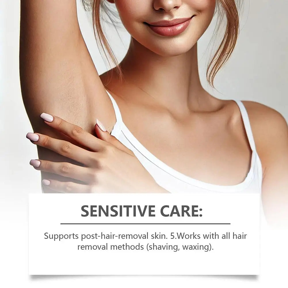 Post Hair Removal Care Serum Soothing Brightening Skin Care for Keeping It Moisturized Soft Refreshed with Hyaluronic