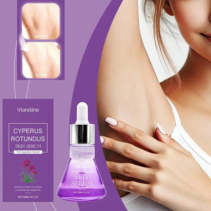 Post Hair Removal Care Serum Soothing Brightening Skin Care for Keeping It Moisturized Soft Refreshed with Hyaluronic