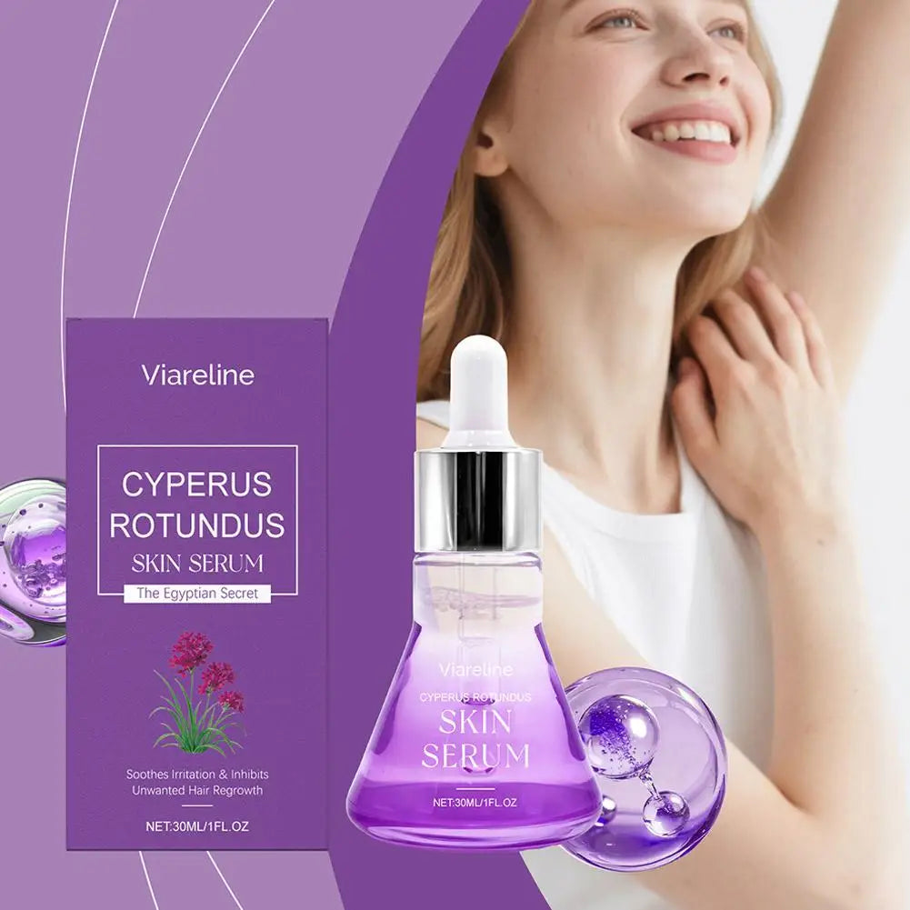 Post Hair Removal Care Serum Soothing Brightening Skin Care for Keeping It Moisturized Soft Refreshed with Hyaluronic