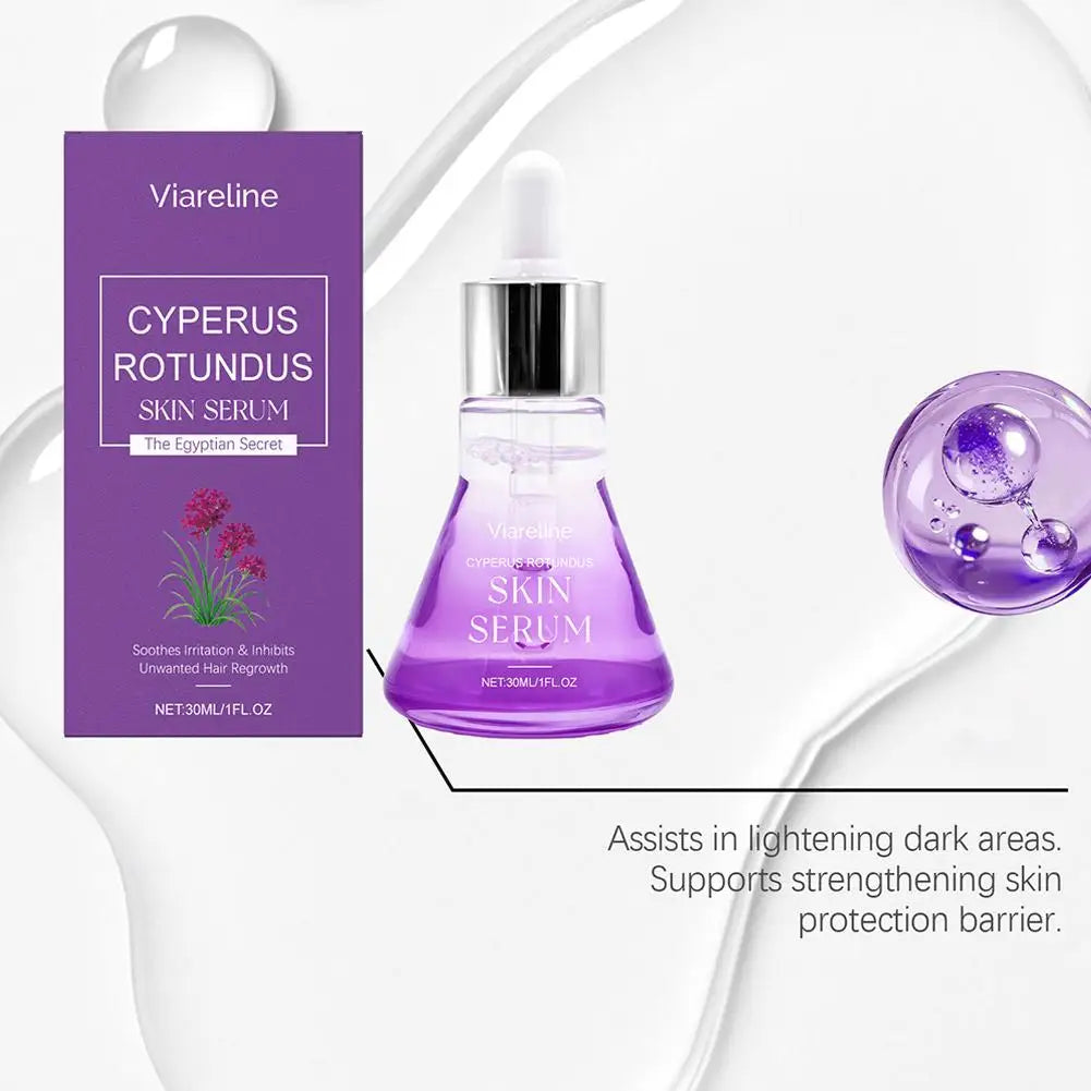 Post Hair Removal Care Serum Soothing Brightening Skin Care for Keeping It Moisturized Soft Refreshed with Hyaluronic